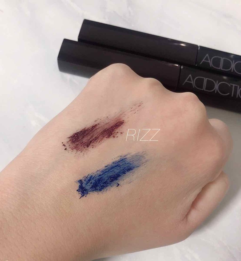 ジュエル カラー マスカラ/ADDICTION/マスカラを使ったクチコミ(2枚目)