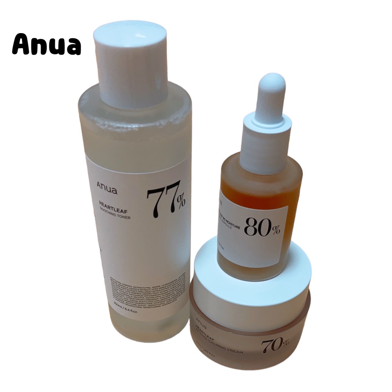 ドクダミ 70 インテンスカーミングクリーム/Anua/フェイスクリームを使ったクチコミ（1枚目）