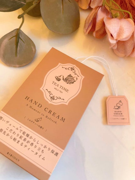 ティータイム ハンドクリーム ミルクティーの香り/BIBIDAY/ハンドクリームを使ったクチコミ(4枚目)