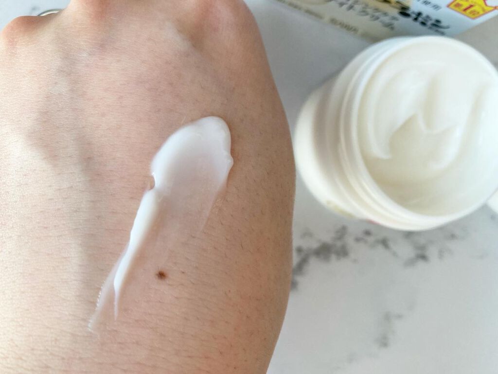 リンクルナイトクリーム/なめらか本舗/フェイスクリームを使ったクチコミ(3枚目)