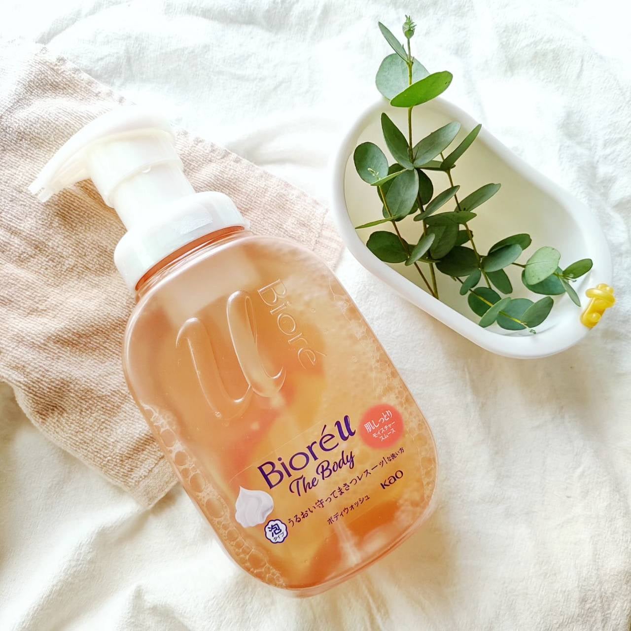 ビオレu ザ ボディ 泡タイプ モイスチャースムース/ビオレu/ボディソープを使ったクチコミ(4枚目)