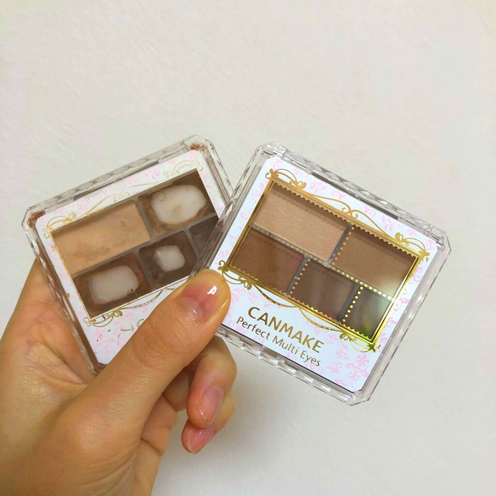 パーフェクトマルチアイズ/キャンメイク/アイシャドウパレットを使ったクチコミ（1枚目）