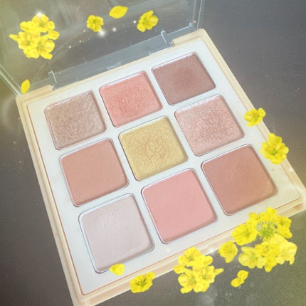 マテリアルカラーパレット 02 タルトタタンポム/leur charme/アイシャドウパレットを使ったクチコミ(2枚目)