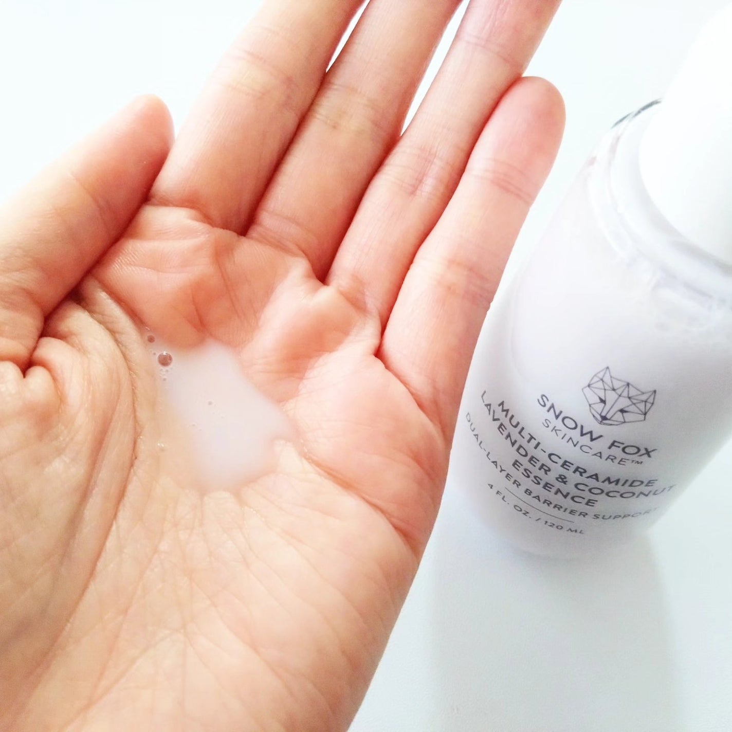 フレンチ ガーデン ミルキー エッセンス/SNOW FOX SKINCARE/美容液を使ったクチコミ(3枚目)