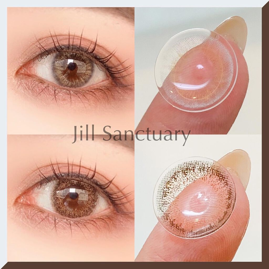 Jill Sanctuary/グラムレンズ/カラーコンタクトレンズを使ったクチコミ（1枚目）