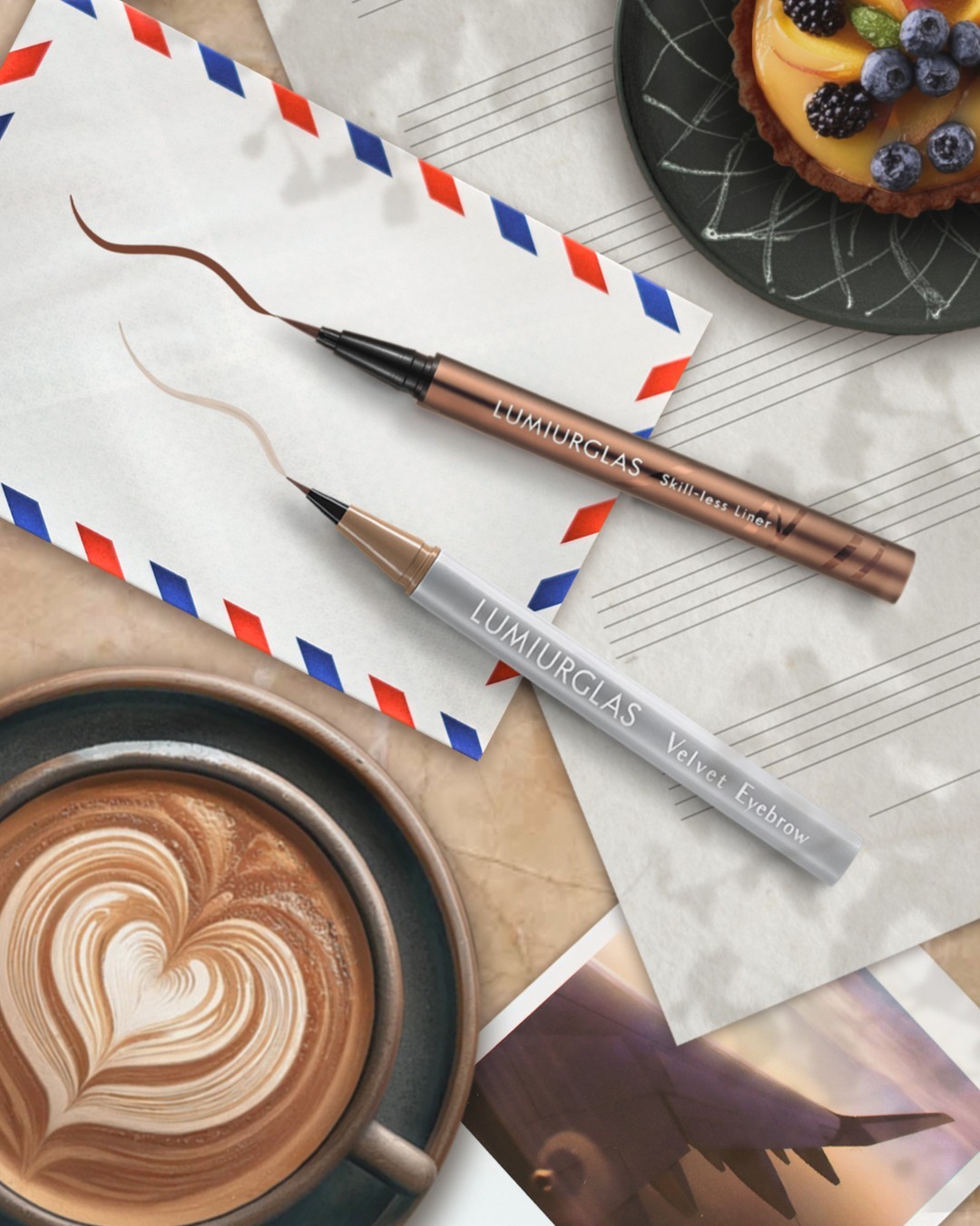 スキルレスライナー/LUMIURGLAS/リキッドアイライナーを使ったクチコミ（1枚目）