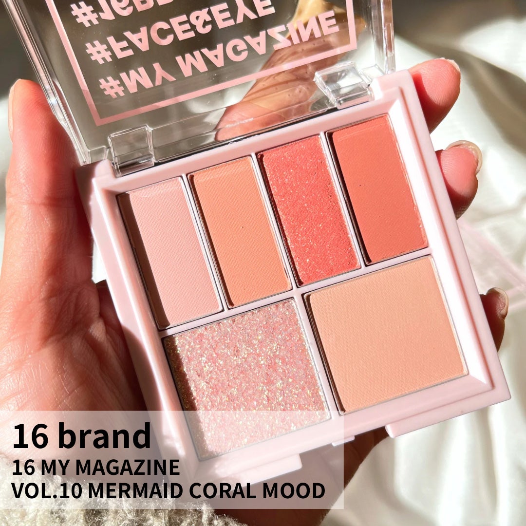 16 MY MAGAZINE/16BRAND/アイシャドウパレットを使ったクチコミ(6枚目)