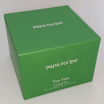 ティーツリーコントロールパッド/PAPA RECIPE/トナーパッドを使ったクチコミ(2枚目)