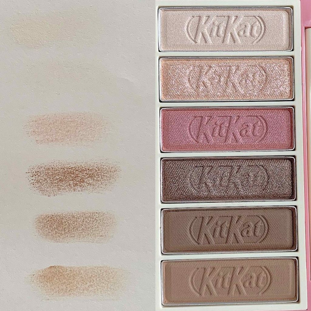 プレイカラーアイズ ミニ #キットカットオリジナル/ETUDE/アイシャドウパレットを使ったクチコミ(3枚目)