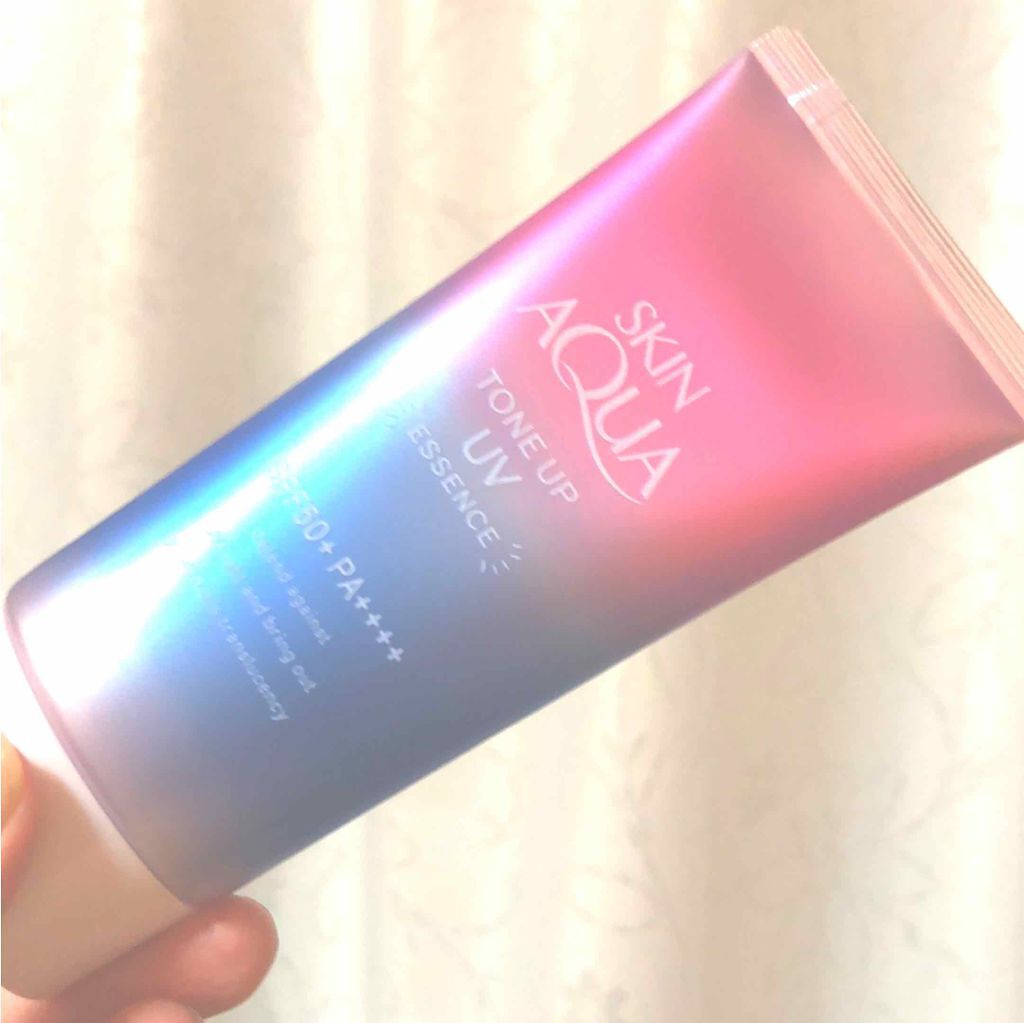 スキンアクア トーンアップUVエッセンス/スキンアクア/日焼け止めクリームを使ったクチコミ(1枚目)