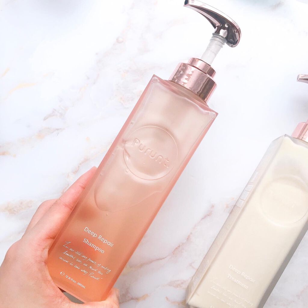 プルント ディープリペア美容液シャンプー／トリートメント/Purunt./市販シャンプーを使ったクチコミ（2枚目）