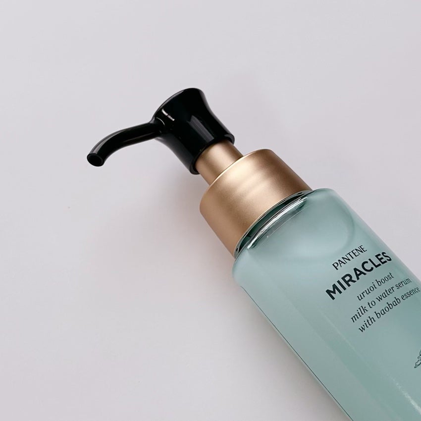 ミラクルズ うるおいブーストミルクウォーターセラム/パンテーン/アウトバストリートメントを使ったクチコミ(3枚目)