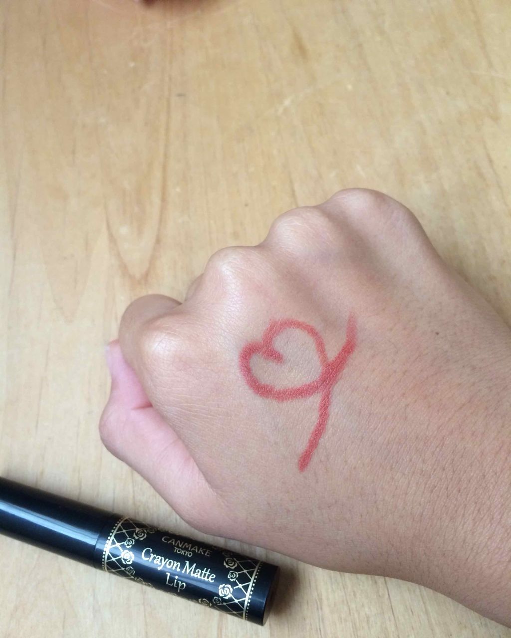クレヨンマットリップ/キャンメイク/口紅を使ったクチコミ(3枚目)