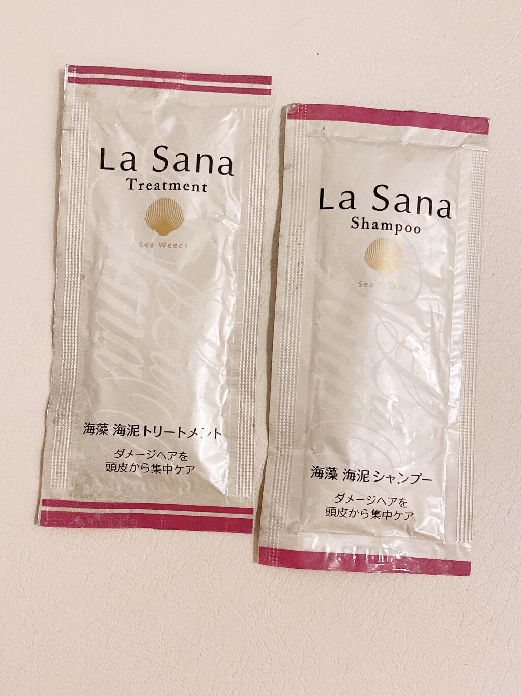 ラサーナ 海藻 海泥 シャンプー／トリートメント/ラサーナ/市販シャンプーを使ったクチコミ（1枚目）