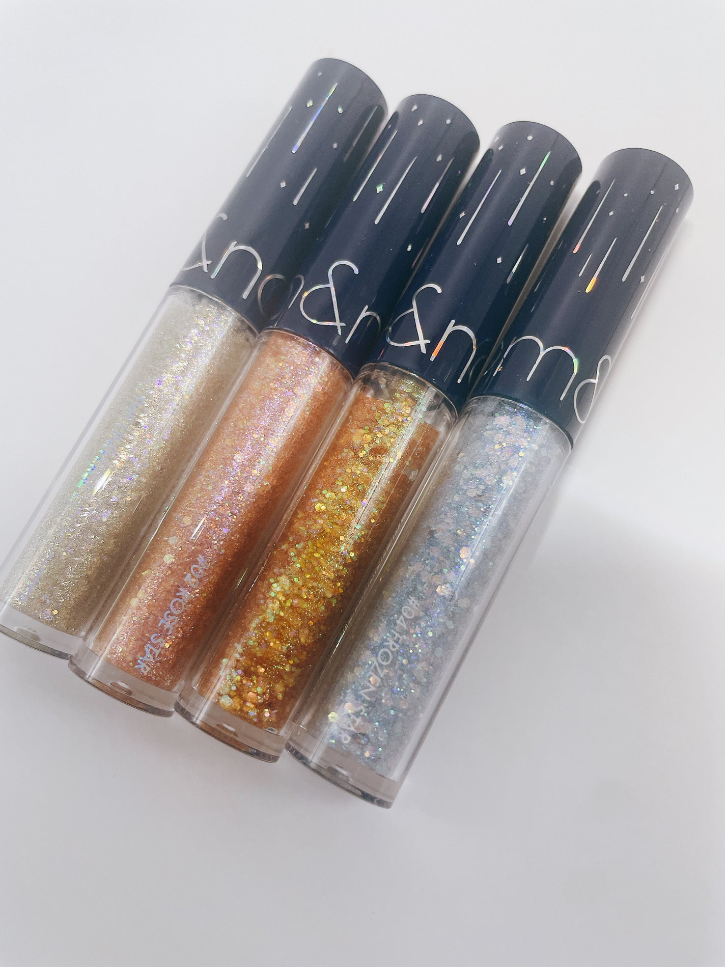 リキッド グリッター シャドウ/rom&nd/グリッターを使ったクチコミ(3枚目)