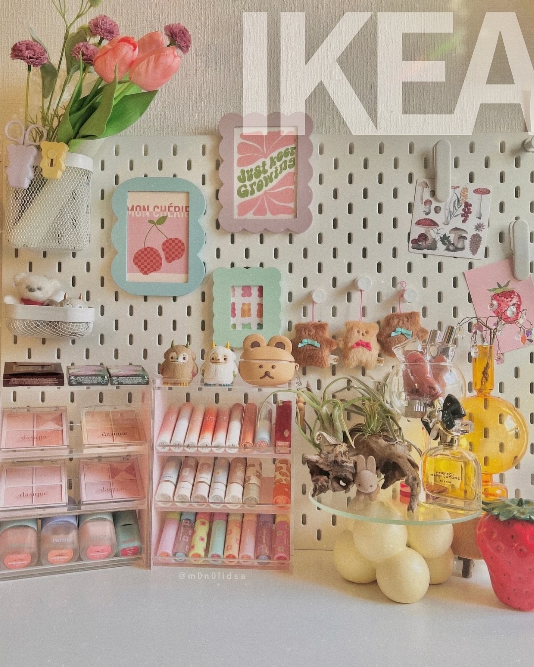 アクリルボトルスタンド3段/無印良品/その他化粧小物を使ったクチコミ（2枚目）