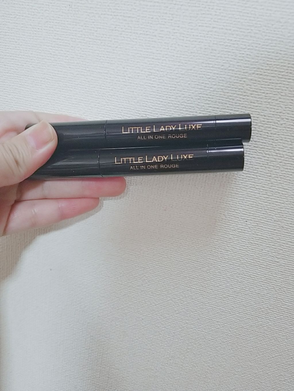 オールインワンルージュ/リトルレディ リュクス/リップグロスを使ったクチコミ（1枚目）
