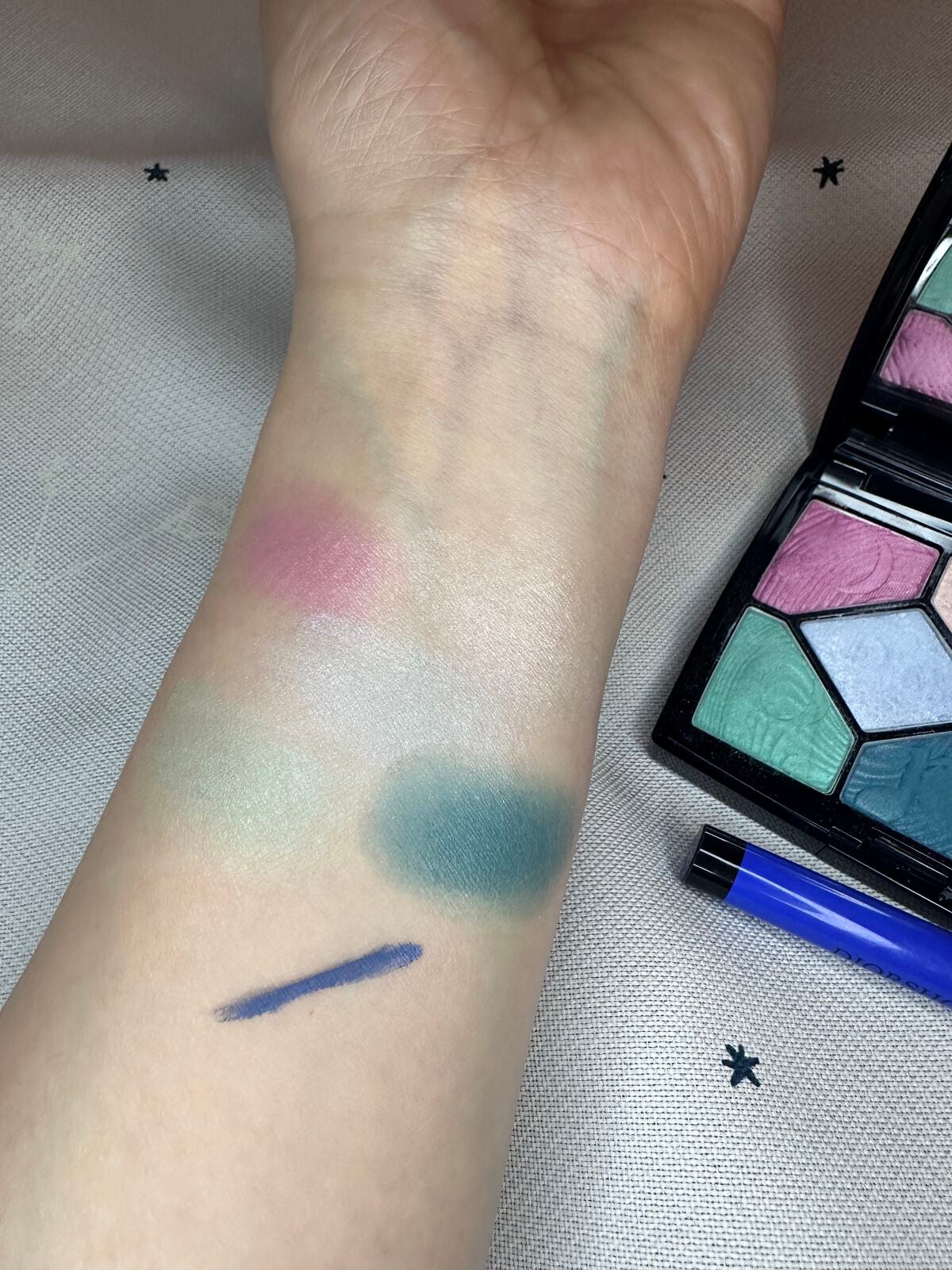 サンク クルール<グロウ バイブス>/Dior/アイシャドウパレットを使ったクチコミ(2枚目)