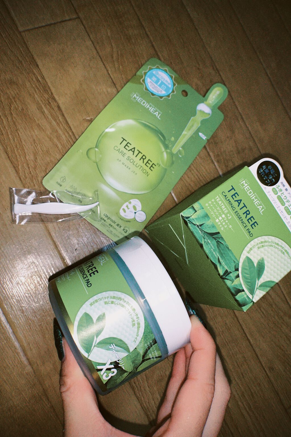 ティーツリーカーミングエッセンスパッド/MEDIHEAL/トナーパッドを使ったクチコミ（1枚目）