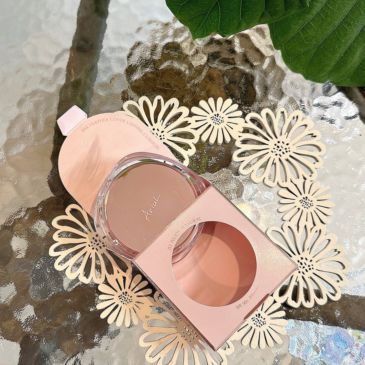 アリウル インクフェザーカバーラスティングクッション/Ariul/クッションファンデーションを使ったクチコミ(2枚目)