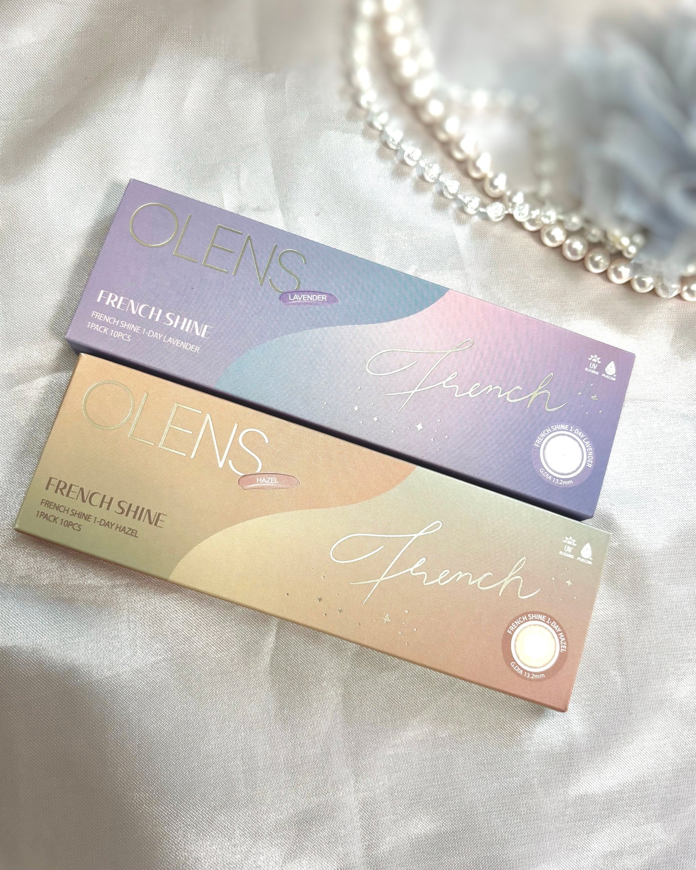 FrenchShine1day/OLENS/ワンデー(1DAY)カラコンを使ったクチコミ(2枚目)