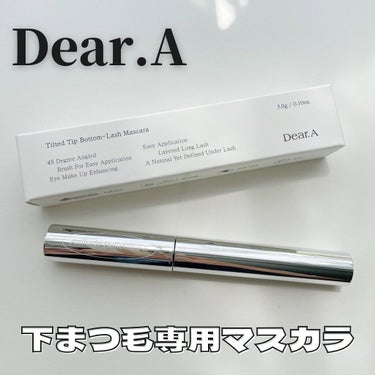 Runa on LIPS 「..▶︎Dear.A　ティルテッドチップボトムラッシュ　¥13..」（1枚目）