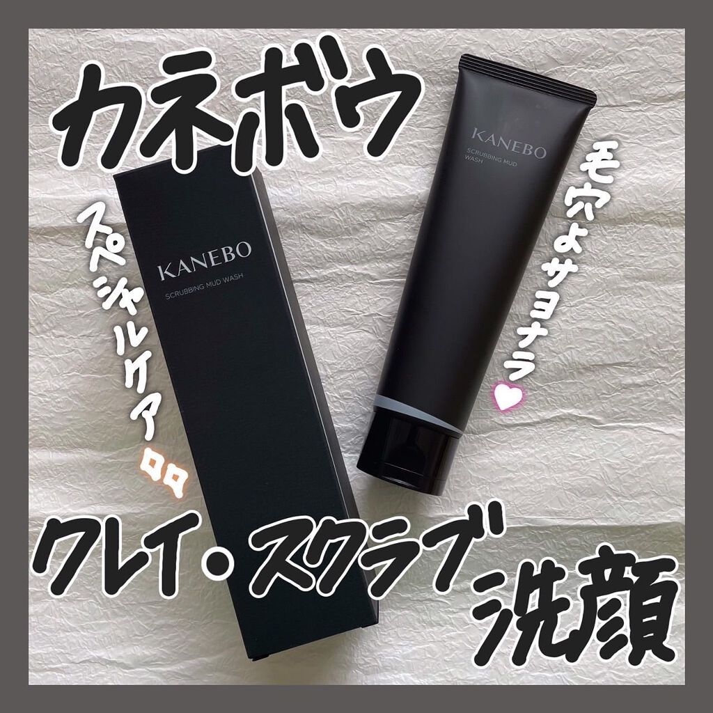スクラビング　マッド　ウォッシュ/KANEBO/洗顔フォームを使ったクチコミ（1枚目）