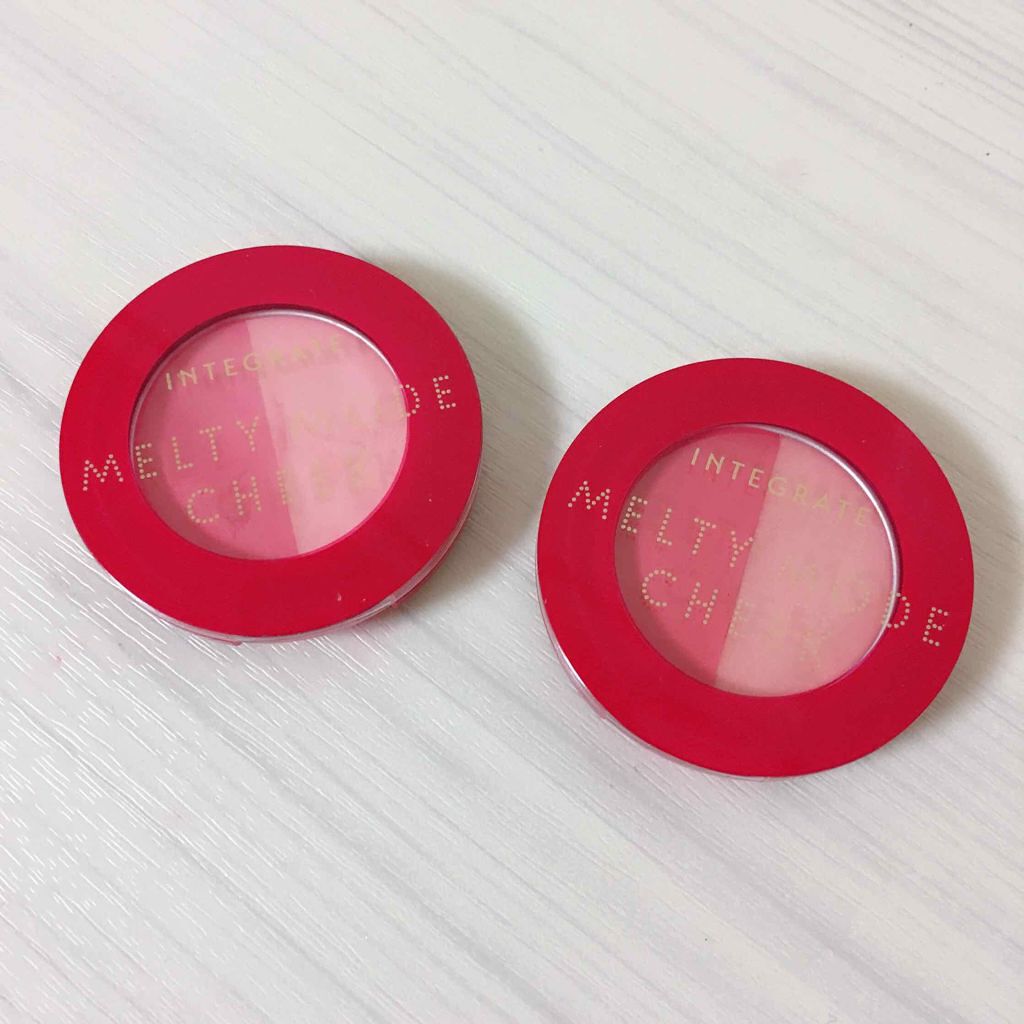 メルティーモードチーク/インテグレート/ジェル・クリームチークを使ったクチコミ(1枚目)