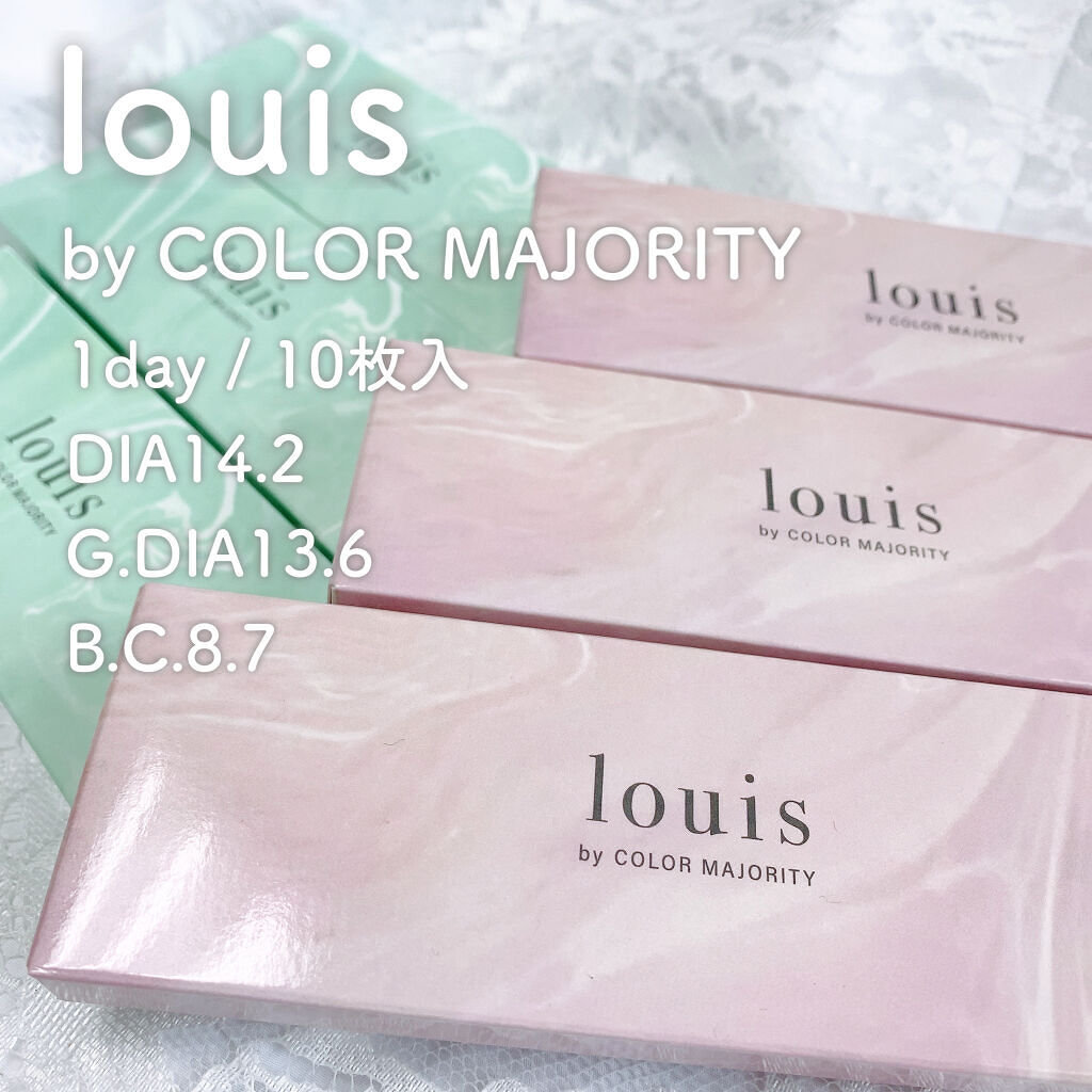 ルイ バイ カラーマジョリティー /louis by COLOR MAJORITY/カラーコンタクトレンズを使ったクチコミ（2枚目）