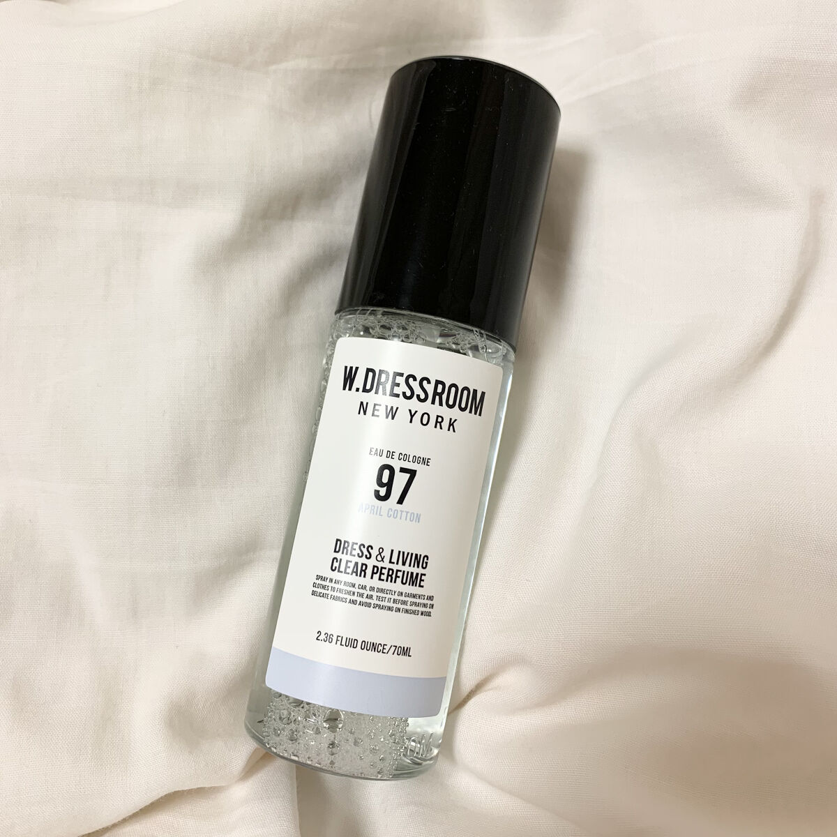 ドレス&リビング クリーン パフューム No.97 エイプリルコットン/ダブルドレスルーム/香水(レディース)を使ったクチコミ（2枚目）