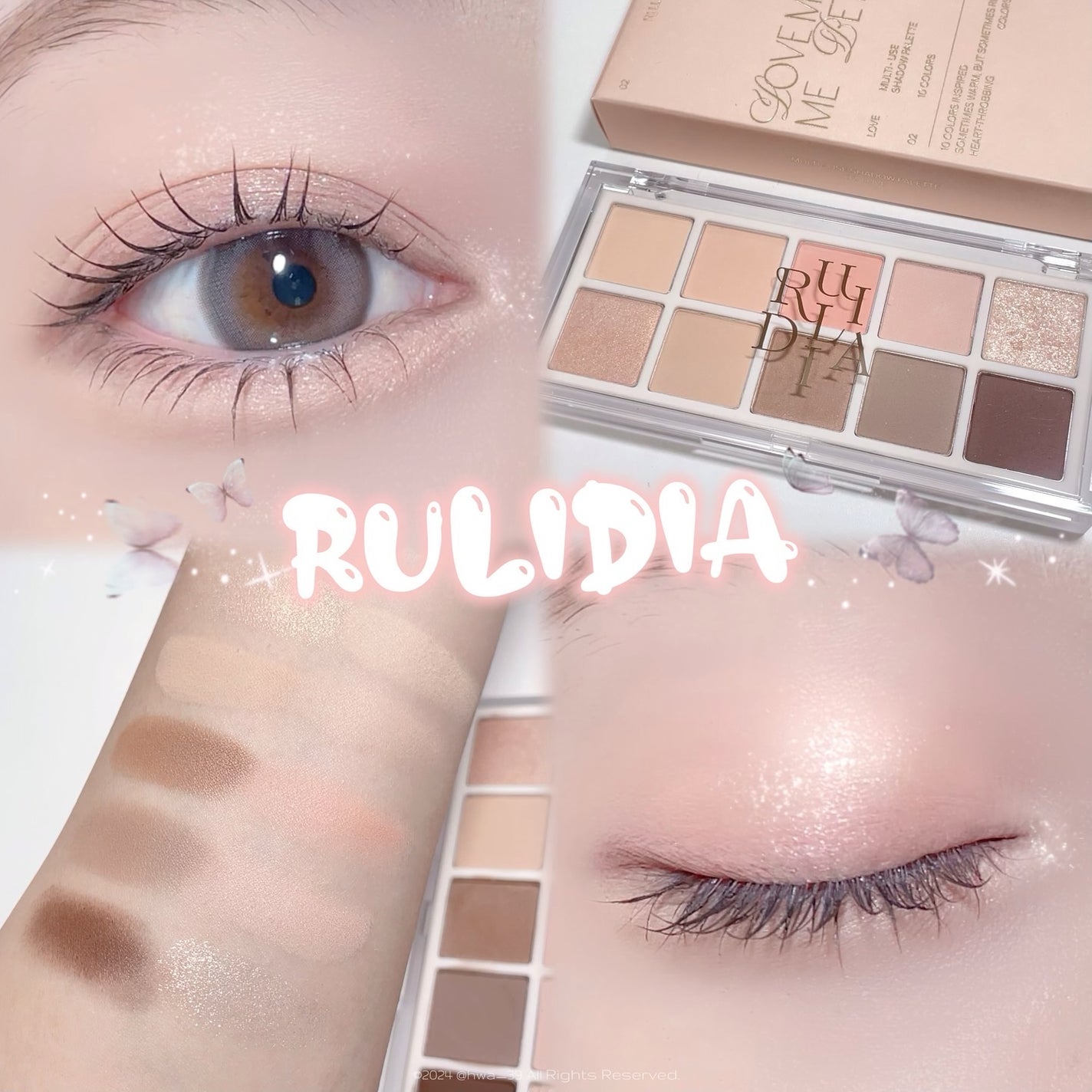 マルチユースシャドウパレット/RULIDIA/アイシャドウパレットを使ったクチコミ(1枚目)