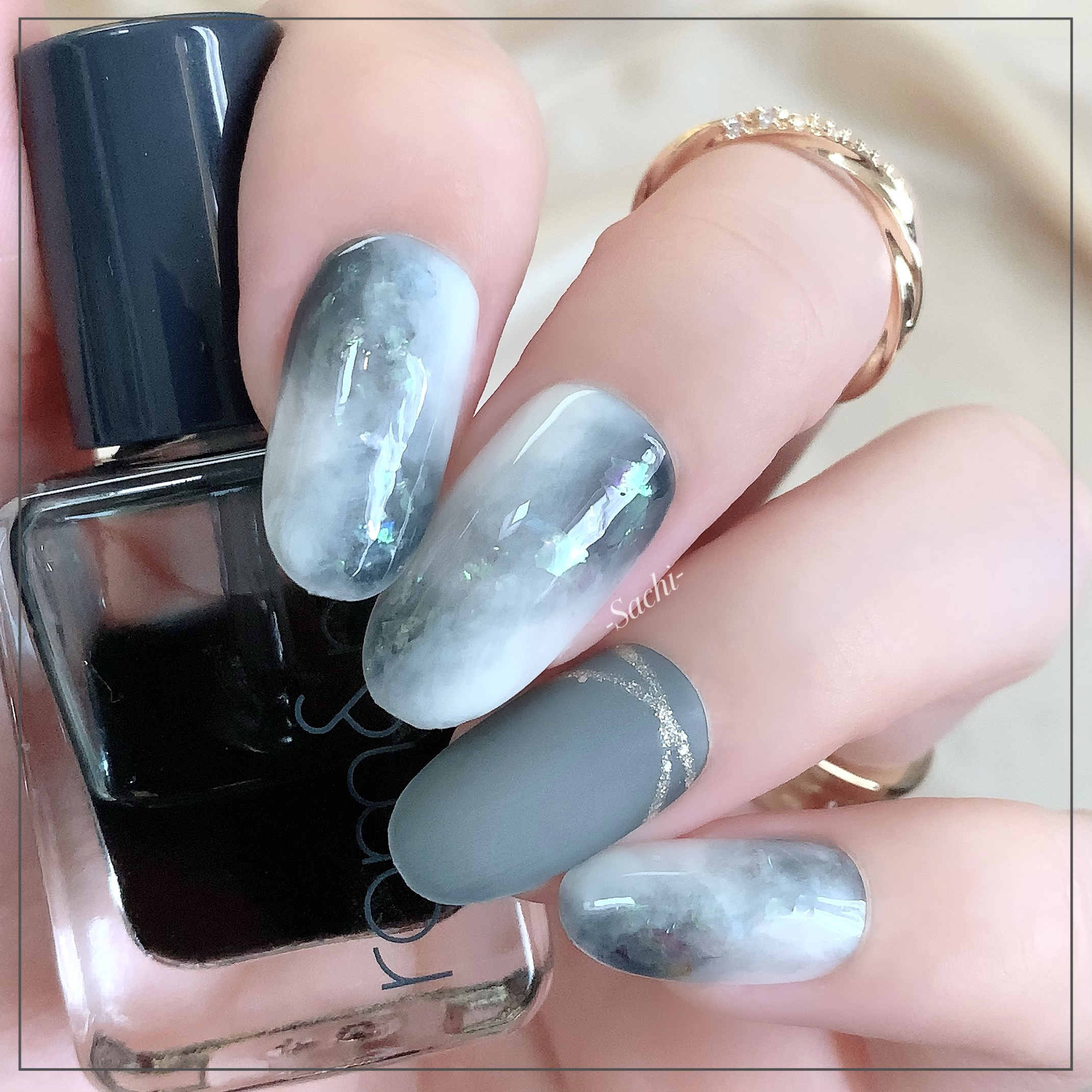 ムードペブルネイル/rom&nd/マニキュアを使ったクチコミ（1枚目）