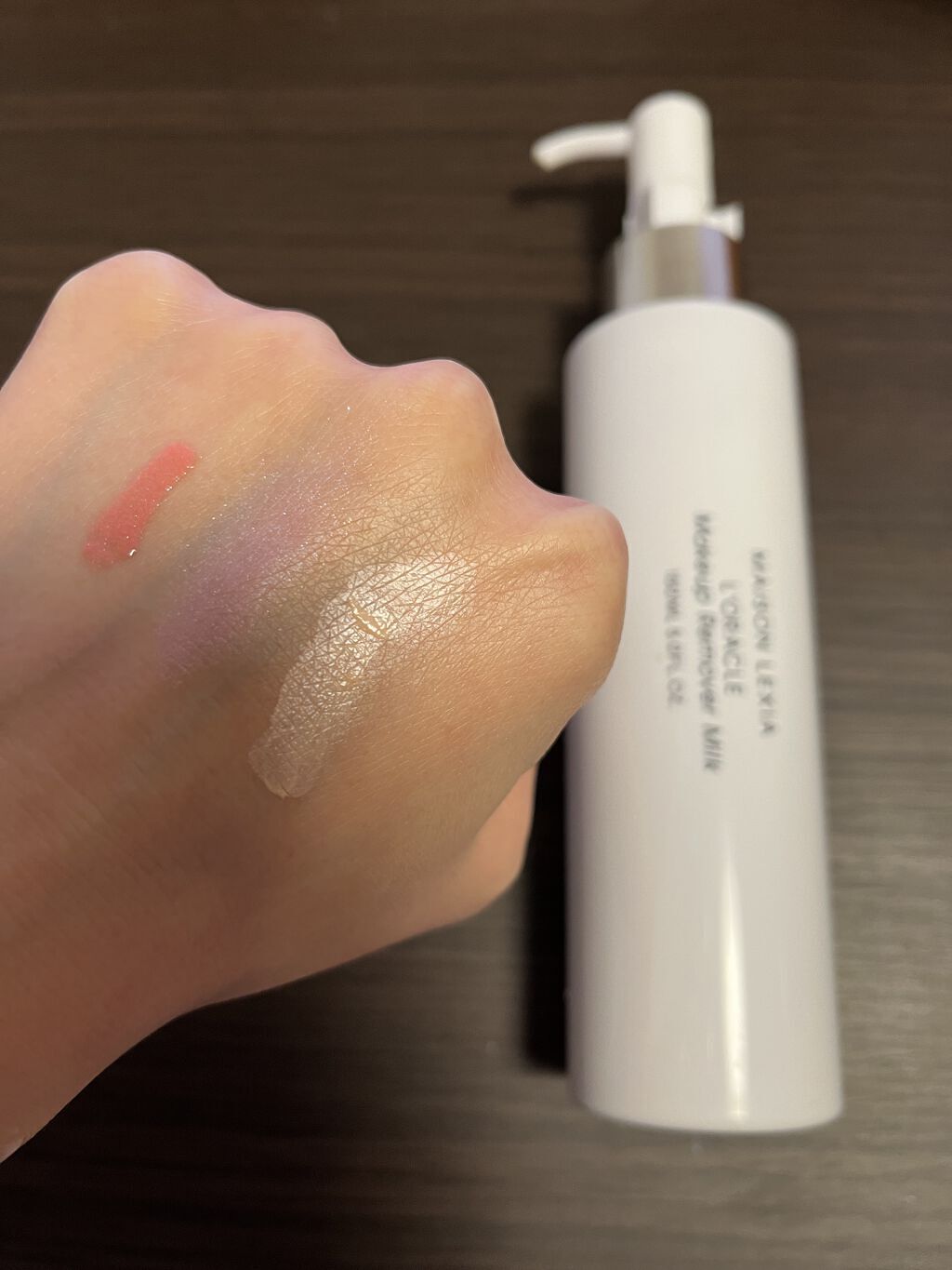 オラクル メイクアップ リムーバー ミルク/MAISON LEXIA/ミルククレンジングを使ったクチコミ（3枚目）