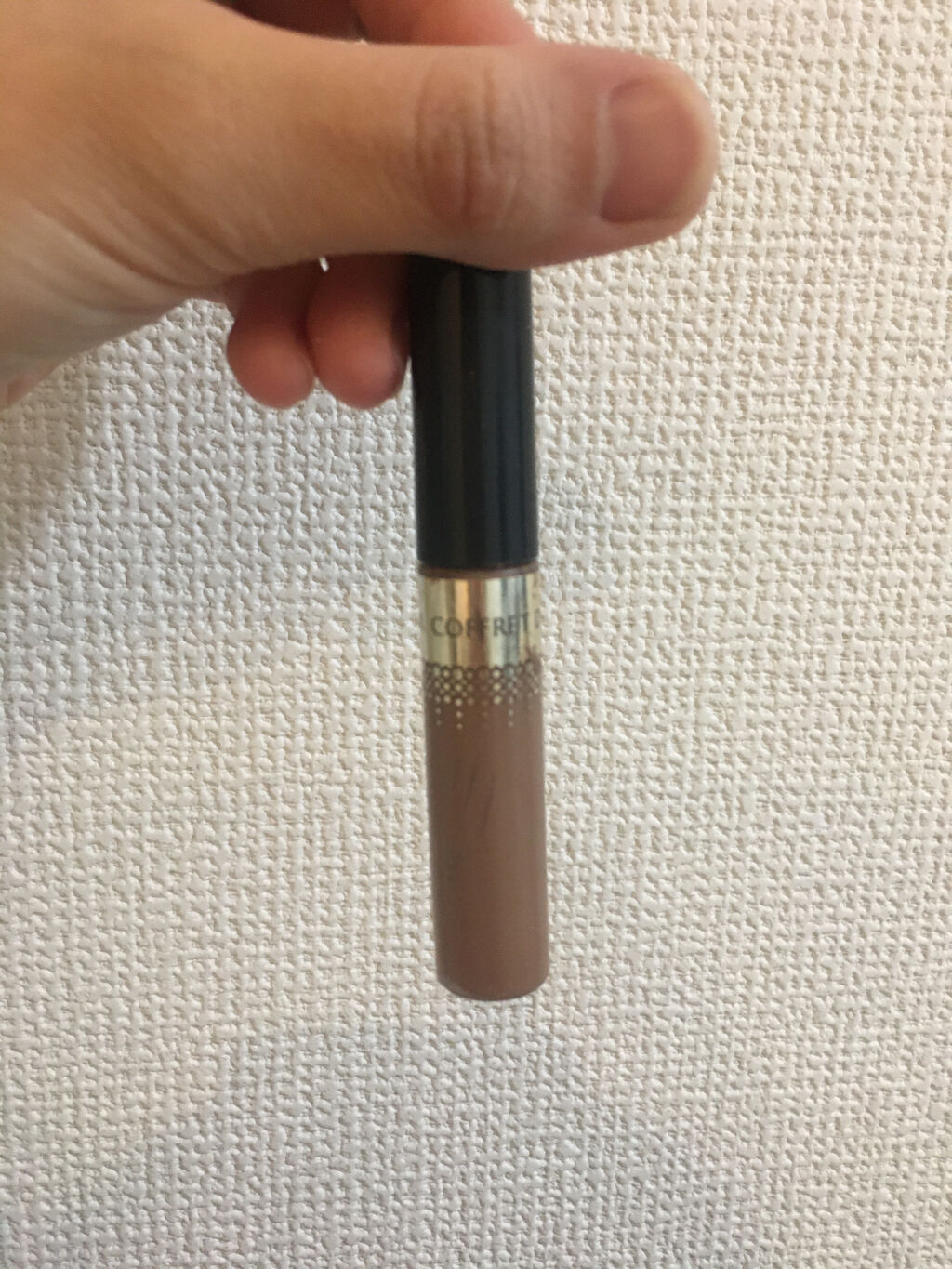 アイブロウカラー 02 ナチュラルブラウン/コフレドール/眉マスカラを使ったクチコミ（1枚目）