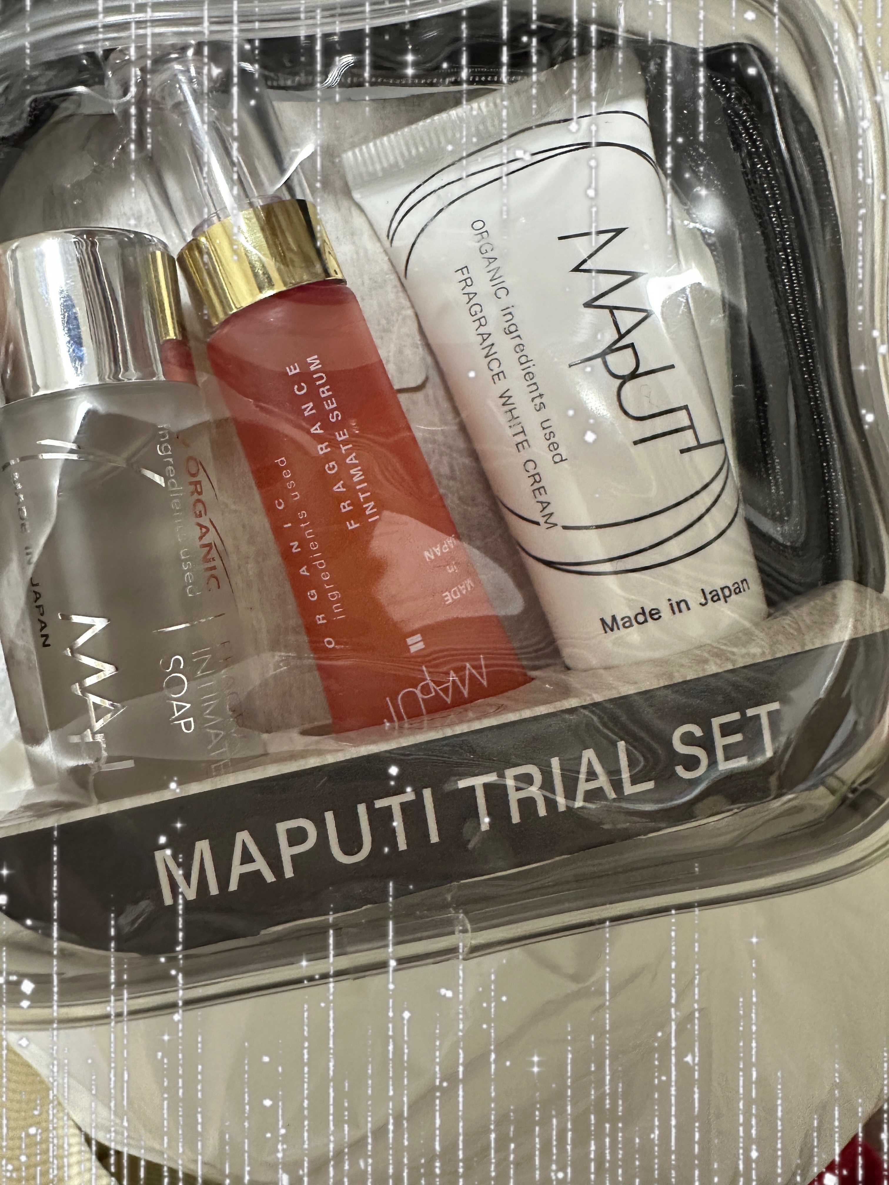 MAPUTI トライアルセット/MAPUTI/トライアルキットを使ったクチコミ（1枚目）