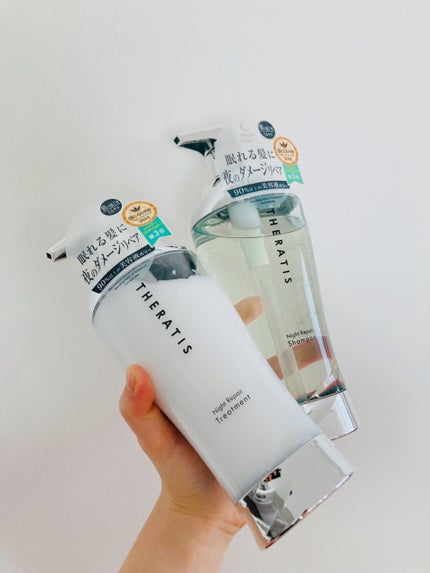 ナイトリペア シャンプー/ヘアトリートメント/THERATIS/シャンプー・コンディショナーを使ったクチコミ(1枚目)
