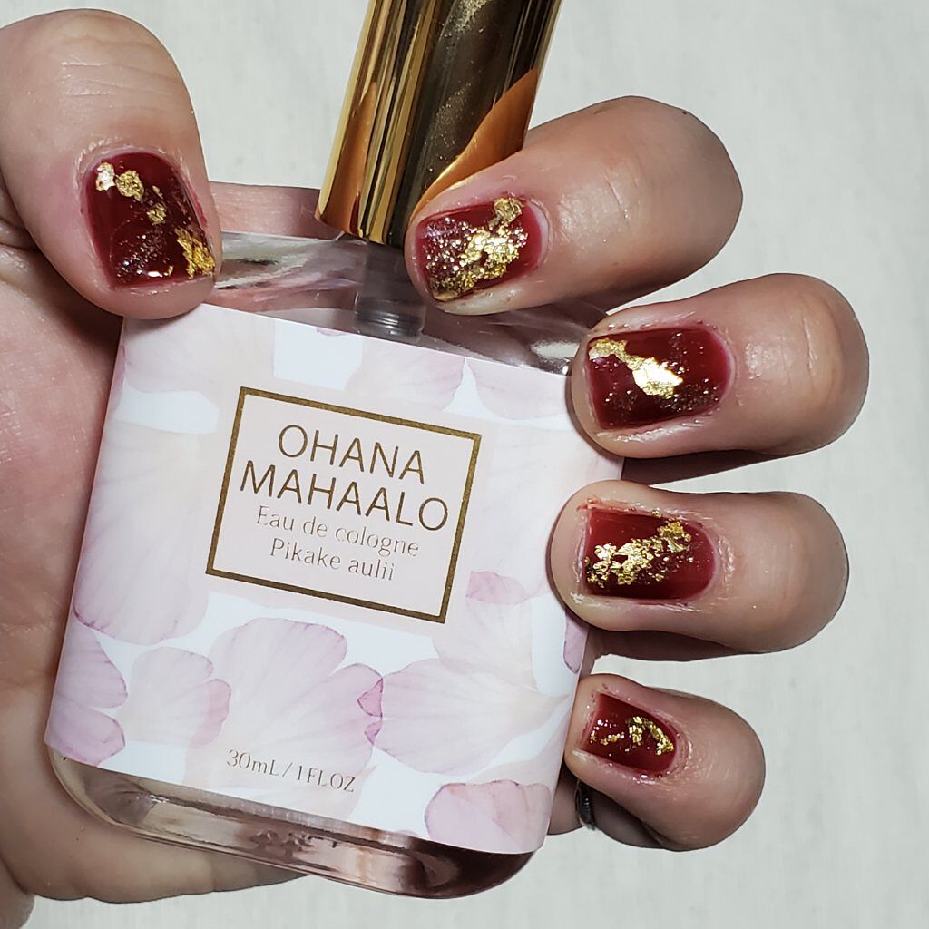 ネイルホイル/セリア/ネイルシールを使ったクチコミ（1枚目）