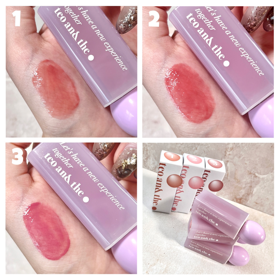 teo and the Verry Jellow/タオアンダー/リップグロスを使ったクチコミ（2枚目）