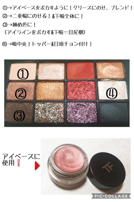 インフェルノ アイシャドーパレット/NARS/アイシャドウパレットを使ったクチコミ(3枚目)