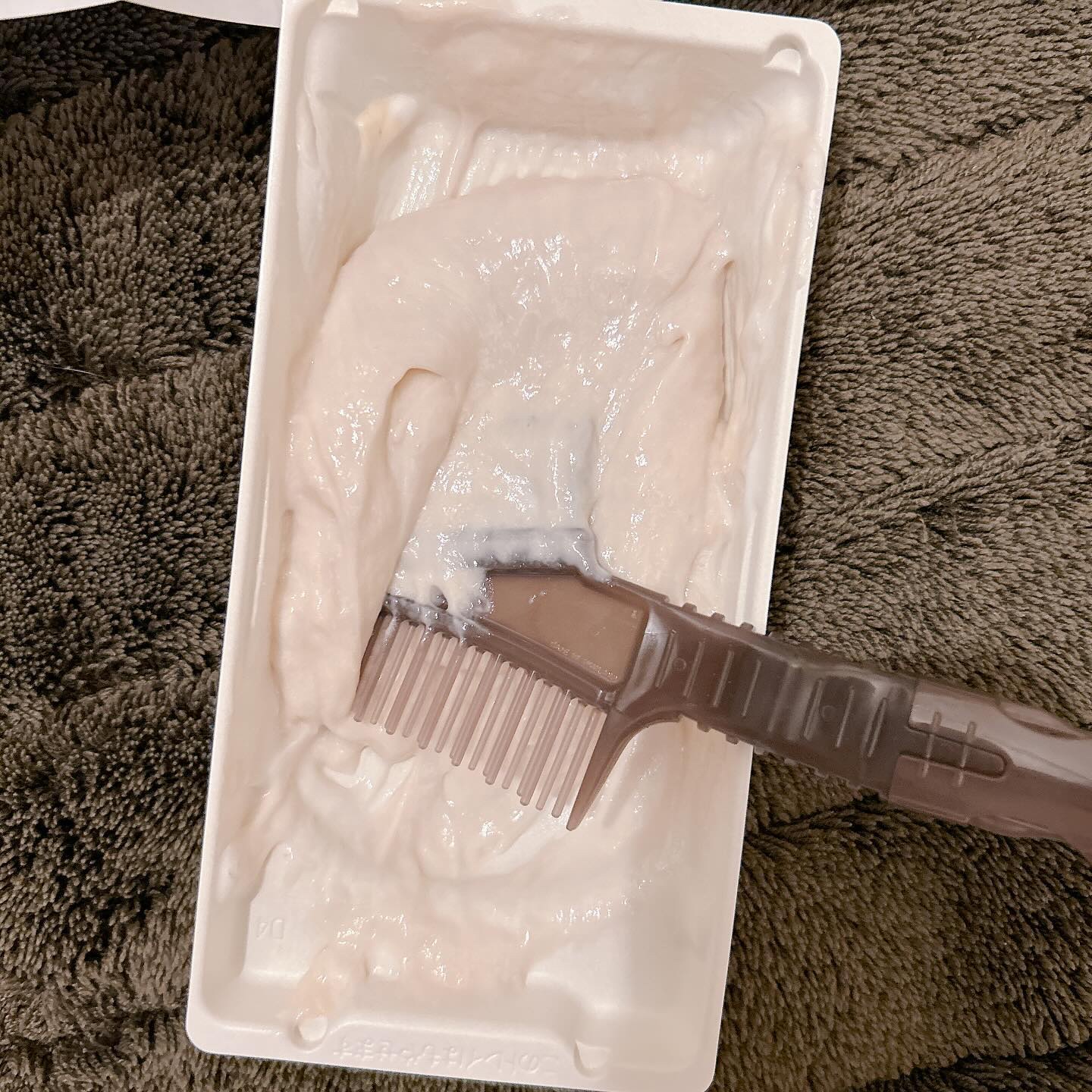 オイルパックカラー 4PB/ビゲン/ヘアカラーを使ったクチコミ（3枚目）