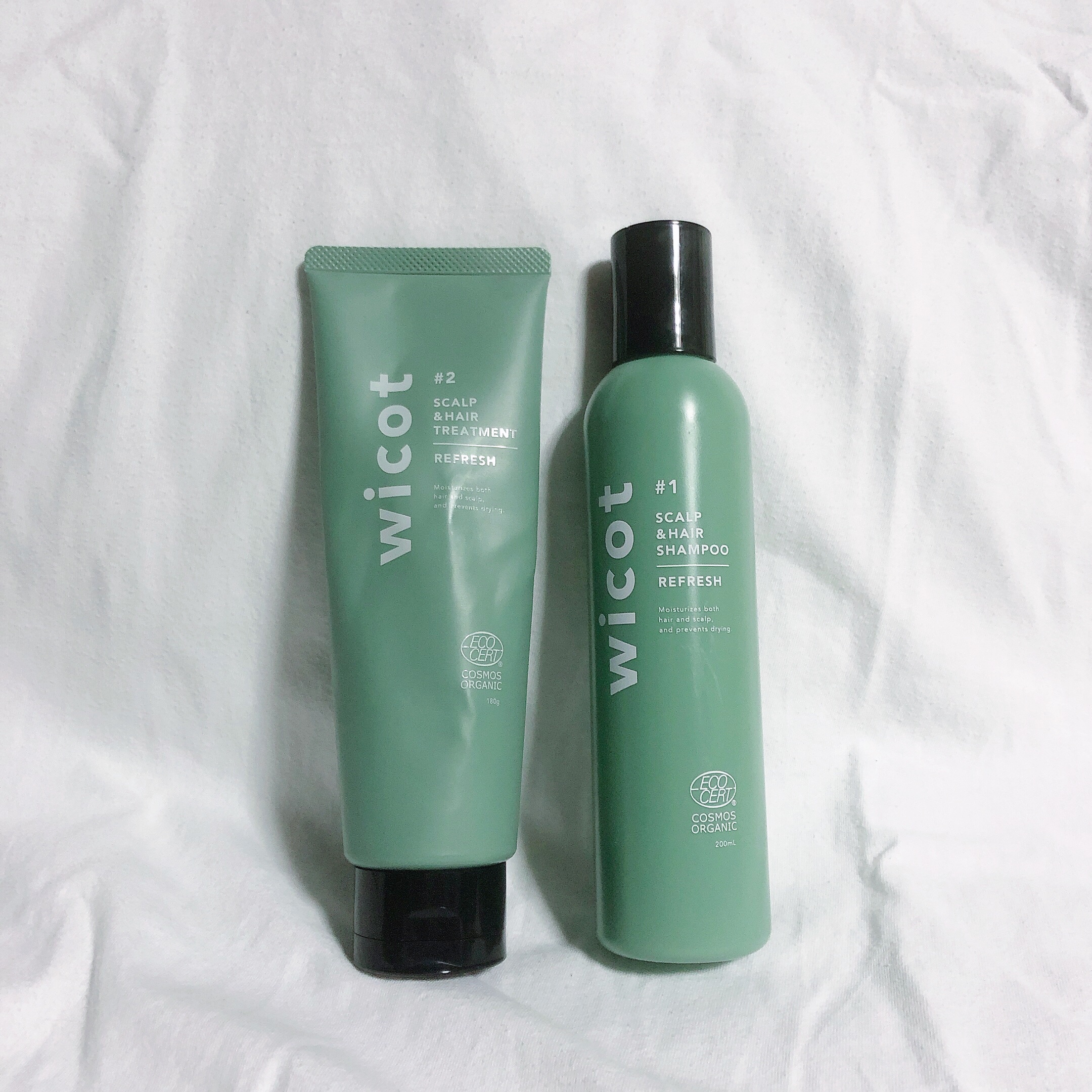 スカルプ＆ヘア シャンプー/トリートメント リフレッシュ/wicot/市販シャンプーを使ったクチコミ（2枚目）