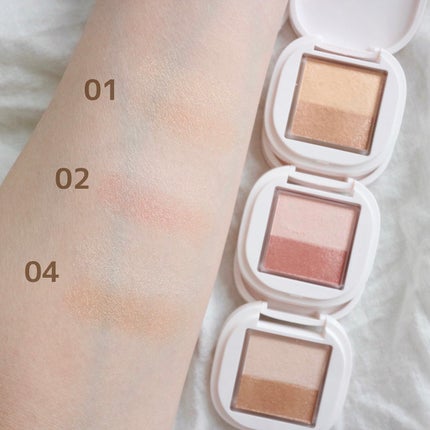 アイカラー/media luxe/アイシャドウパレットを使ったクチコミ(8枚目)