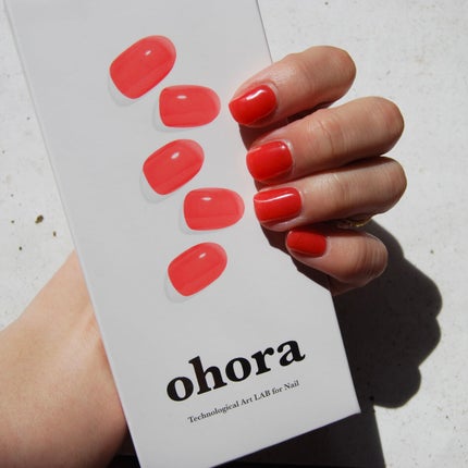 セミキュアジェルネイル(ハンド)/ohora/ネイルシールを使ったクチコミ(2枚目)