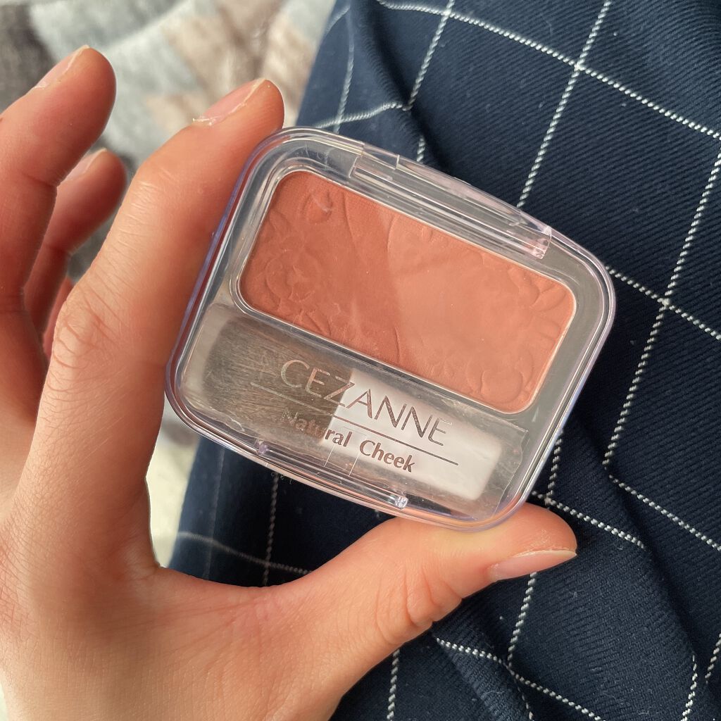 ナチュラル チークN/CEZANNE/パウダーチークを使ったクチコミ（1枚目）
