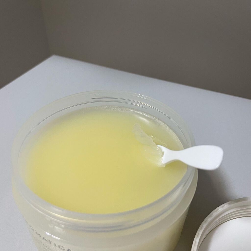 オレンジクレンジングシャーベット/AROMATICA/クレンジングバームを使ったクチコミ(4枚目)