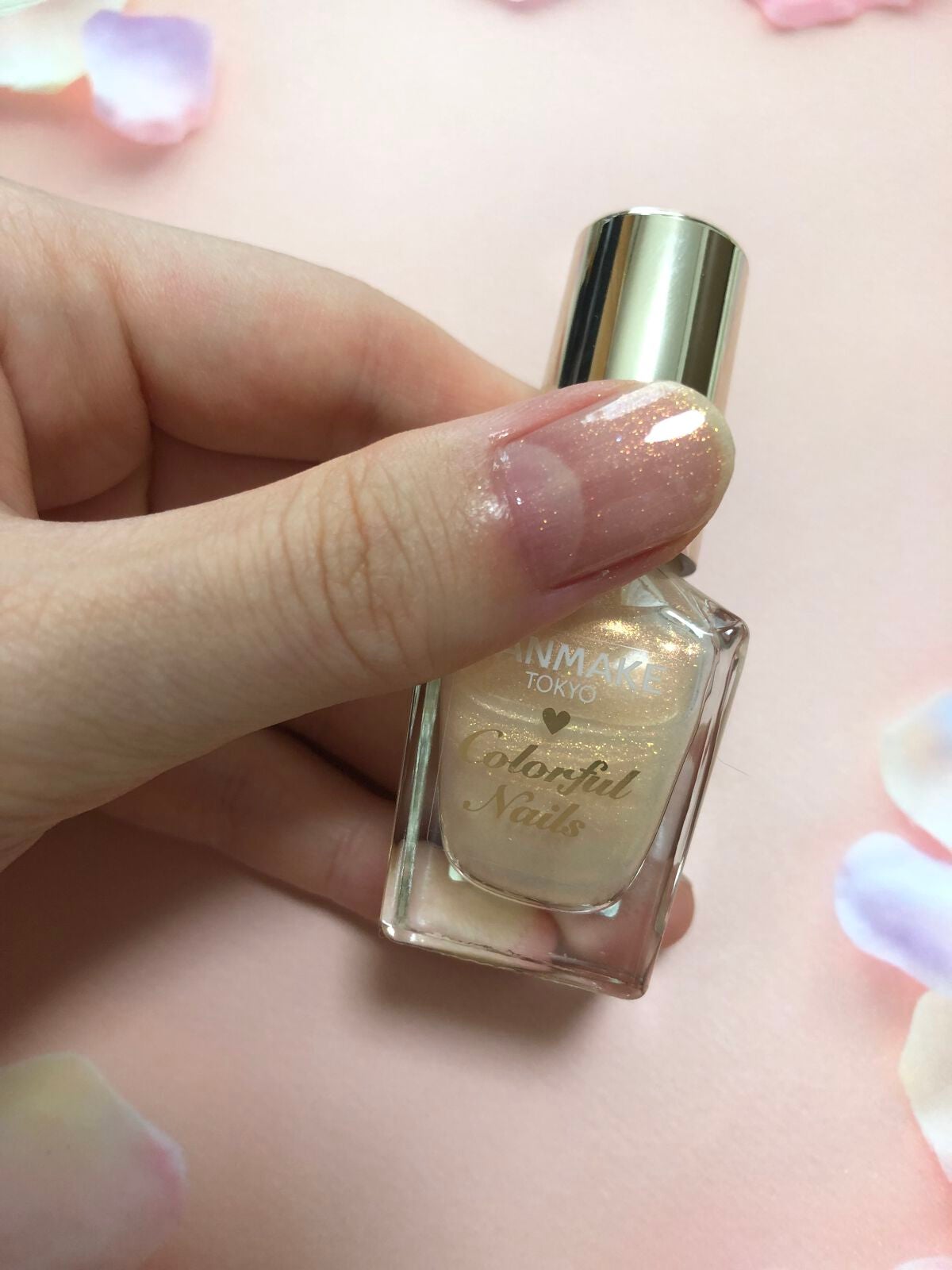 カラフルネイルズ/キャンメイク/マニキュアを使ったクチコミ(5枚目)