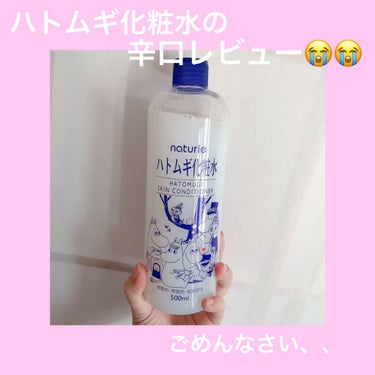 ハトムギ化粧水(ナチュリエ スキンコンディショナー R )/ナチュリエ/化粧水を使ったクチコミ（1枚目）