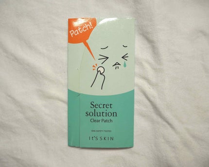 Secret solution Clear Patch/It's skin/シートマスク・パックを使ったクチコミ(1枚目)