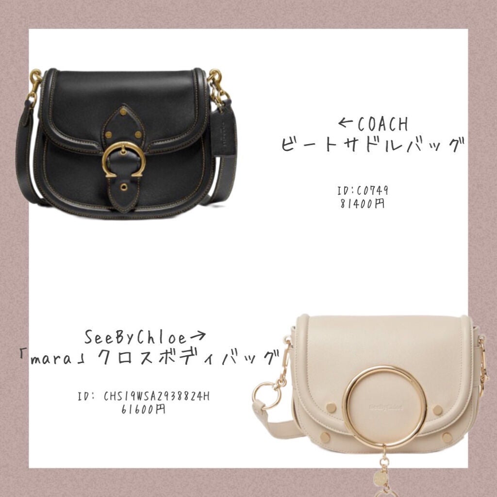 アフリカ少女🐘モテコスメ on LIPS 「【万能】\10万円以下/ブランドショルダーバッグが可愛すぎる😍..」(4枚目)