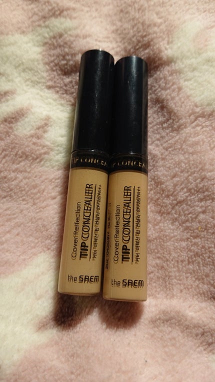 カバーパーフェクション チップコンシーラー/the SAEM/リキッドコンシーラーを使ったクチコミ(1枚目)
